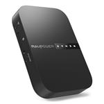 RAVPower FileHub, AC750 Wireless Travel Router, Portable Hard Drive Companion SD Card Reader, 5200mAh External Battery Pack (Not a Hotspot)