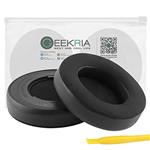 Geekria Cooling Gel-Infused Earpad Replacement for Razer Kraken Pro V2 Headphone Ear Pad/Cooling-Gel Ear Cushion/Ear Cups/Gel Ear Cover/Earpads Repair Parts (Black/Gel)