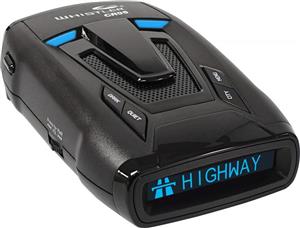 Whistler CR95 Maximum Performance Laser Radar Detector 360 Degree Protection Bilingual Voice Alerts and Text Display 