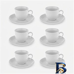 سرویس چای خوری ۱۲ پارچه شرکت صنایع چینی تقدیس کد ۱۳۰-۱