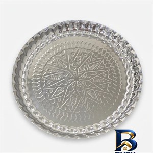 سینی دایره ای مدل زمرد کد 20