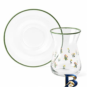 سرویس چای خوری ۱۲ پارچه شش نفره مادام کوکو مدل Ravenna