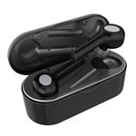 Wireless Earbuds, AMORNO True Wireless Earbuds Bluetooth 5.0 Stereo Bluetooth Headphones TWS in-Ear Headset with Charging Case, Built-in Mic (Black+Silver)