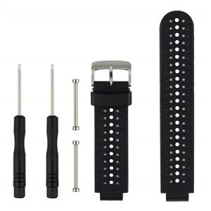 Replacement for Garmin Forerunner 235 Watch Strap Accessory-Adjustable Silicone Sport Wristband/Strap/for Forerunner 220/230/620/630/735XT/235Lite 