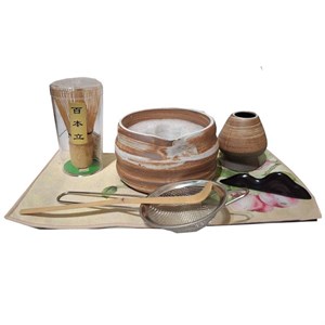 سرویس چای خوری ۷ تکه ۴ نفره مدل ماچا کد ۲-۳