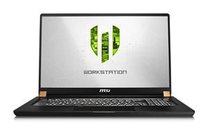 MSI WS75 9TL-496 17.3" Thin and Light Mobile Workstation, Intel Core i9-9980H, NVIDIA Quadro RTX 4000, 32GB, 1T Nvme SSD, Win10 Pro 