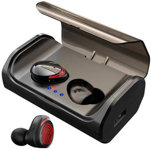 Wireless Earbuds HolyHigh True Stereo Bluetooth 5.0 with 3000mAH Charging Case 120H Playtime Deep Bass Noise Cancellation Waterproof Sport Earphones Headset Built Mic 