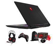 MSI GP75 9SD-437 Laptop (Intel i7-9750H 6-Core, 64GB RAM, 2TB SATA SSD, NVIDIA GTX 1660 Ti, 17.3" Full HD (1920x1080), WiFi, Bluetooth, Webcam, Win 10 Pro) with Loot Box, Gaming Controller, Headset