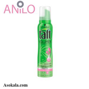 موس حالت دهنده مو تافت مدل  Volumen Schaumfestiger حجم 150 میلی لیتر Taft Volumen Schaumfestiger Mousse Hair Styling Spray 150ml