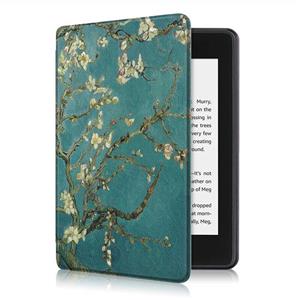 XBE Ultra Slim PU Leather Case for Kindle Paperwhite 10th Generation 2018 Release (Will not fit Other Versions), Flower 