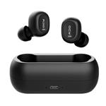 Wireless Earbuds, QCY Wireless Bluetooth Earbuds 5.0 3D Stereo Sound True Wireless Headphones with Built-in Microphone, Instant Pairing Earphones with Portable Charging Case for iPhone Android
