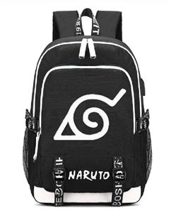 کیف و کاور لپ تاپ YOYOSHome Luminous Japanese Anime Cosplay Daypack Bookbag Laptop Bag Backpack School Bag with USB Charging Port (Naruto 1)