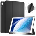 Ztotop Case for iPad Air 10.5" (3rd Gen) 2019/iPad Pro 10.5" 2017 with Pencil Holder, Ultra Slim Soft TPU Back and Trifold Stand Cover with Auto Sleep/Wake Full Body Protective Smart Case Navy Blue