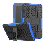 Zhusha Cases & Cover, Xiaomi Mipad 4 case,Hyun Pattern Dual Layer Hybrid Armor Kickstand 2 in 1 Shockproof Tablet Case Cover for Xiaomi Mi Pad 4 / Mipad 4 (8.0 inch) (Color : Blue)