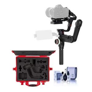 Zhiyun Crane 3 LAB 3-Axis Handheld Gimbal Stabilizer with Wireless Image Transmission for DSLR Camera, Supports 4.5kg - with HPRC CR3-2600-01 Hard Case Crane 3, Cleaning Kit 