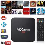 MXQ Pro 4K 3D 64Bit Quad Android 7.1 Core Smart TV Box 1080P WiFi 1+8G