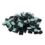 Wire Cable Clips Adhesive Cable Clips - XINCA Ethernet Cable Clips Wire Holder System 100 Pcs Black for Car, Office,Desk Accessories,Home,Nightstand