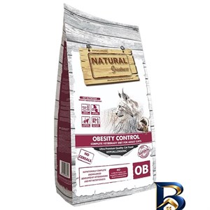 غذا خشک گربه بالغ نچرال گریتنس مدل کنترل کالری طعم مرغ و بوقلمون وزن 1.5 کیلوگرم