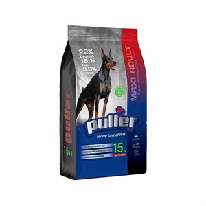 غذای خشک سگ نژاد بزرگ پولر مدل Maxi Adult Super Premium طعم مرغ وزن ۱۵ کیلوگرم