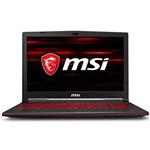 MSI GL63 15.6" Full HD Gaming Notebook Computer, Intel Core i7-8750H 2.20GHz, 16GB RAM, 256GB SSD, NVIDIA GeForce GTX 1060 6GB, Windows 10 Home