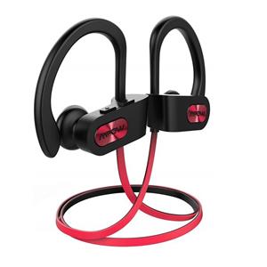 هدفون بلوتوثی امپو Mpow Flame Mpow Flame Upgraded Bluetooth Headphones with Case, IPX7 Waterproof Wireless Earphones Sport W/Mic, 7-9 Hrs Playtime, in-Ear Wireless Earbuds W/Rich Bass & HiFi Stereo, Running Headphones, Red