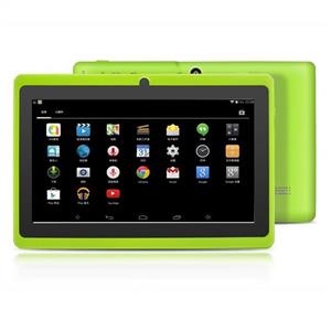 YUNTAB 7 inch Tablet, 1GB RAM 8GB ROM, Google Android OS, Allwinner A33 1.5GHz Quad core CPU, with Pre-Load Games APP, 1024600 Touch Screen with WiFi and Dual Camera.(Green) 