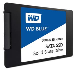 اس‌اس‌دی وسترن دیجیتال Blue 3D NAND Sata 500GB 2.5” 7mm WDS500G2B0A WD Blue 3D NAND 500GB PC SSD - SATA III 6 Gb/s, 2.5"/7mm - WDS500G2B0A