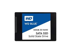 اس‌اس‌دی وسترن دیجیتال Blue 3D NAND Sata 500GB 2.5” 7mm WDS500G2B0A WD Blue 3D NAND 500GB PC SSD - SATA III 6 Gb/s, 2.5"/7mm - WDS500G2B0A