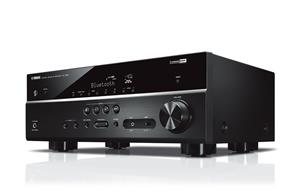 YAMAHA RX V385 امپلیفایر سینما خانگی Yamaha 5.1 Channel 4K Ultra HD AV Receiver with Bluetooth 