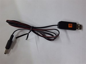 کابل USB افزاینده ولتاژ 5 به 9 ولت