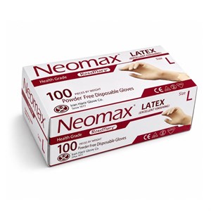 دستکش لاتکس بدون پودر Neomax
