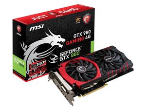 MSI GAMING GeForce GTX 980 4GB OC DirectX 12 VR READY 