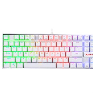 کیبورد با سیم گیمینگ ردراگون مدل Redragon KUMARA K552W RGB Red