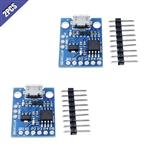 Ximimark 2Pcs Digispark Kickstarter Mini ATTINY85 USB Development Board Module for Arduino IDE 1.0