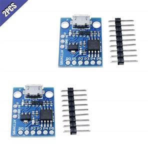 Ximimark 2Pcs Digispark Kickstarter Mini ATTINY85 USB Development Board Module for Arduino IDE 1.0 