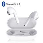 Wireless Bluetooth Earbuds, Portable Sport V5.0 True Wireless Stereo Earphones Hands Free Mini Noise Cancelling in-Ear Headphones with Mic and Charging Case (White2)