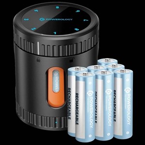 کیس شارژ باتری پاورولوژی مدل PWAD04BK