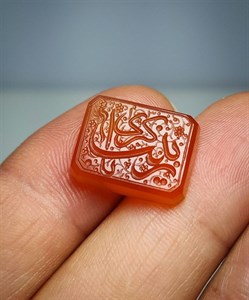 نگین عقیق یمنی اصل حکاکی  یا زینب کبری 