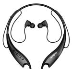 Mpow Upgraded Jaws Gen5 Bluetooth Headphones V5.0 Bluetooth Neckband Headset, 18H Playtime, Bluetooth Magnetic Earphones W/Call Vibrate & CVC 6.0 Noise Cancelling Mic, Wireless Neckband, Black