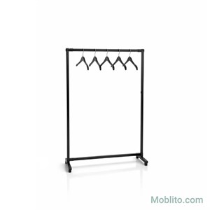 رگال و آویز لباس تک‌میله مینیمال مدل لئونا (Leona) - ارتفاع 100cm