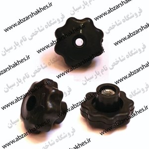 خروسک مهره دار پلاستیکی در رو M6