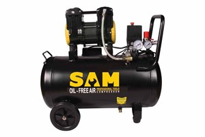 کمپرسور باد 24 لیتری روغنی برند سام SAM
