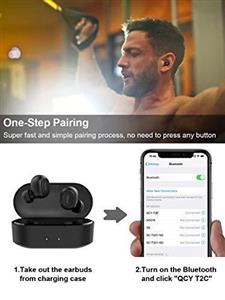 Wireless Earbuds, Bluetooth 5.0 Headphones True Earphones with 35H Playtime Headset Stereo Hi-Fi Sound Charging Case, Built-in Mic for iPhone Android -Upgraded Version 