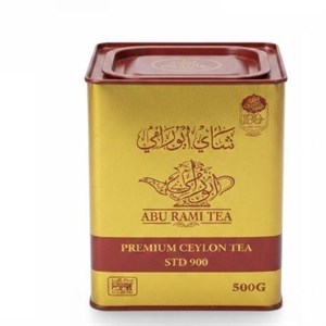 چای ابورامی فاخر 900 سعدالدین قوطی فلزی 500 گرمی
