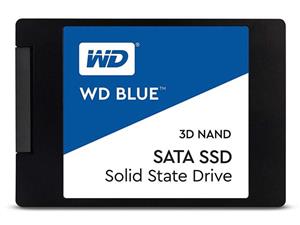 حافظه SSD اینترنال وسترن دیجیتال مدل WD BLUE S250G2B0Aظرفیت 250GB WD Blue 3D NAND 250GB PC SSD - SATA III 6 Gb/s, 2.5"/7mm - WDS250G2B0A