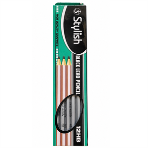 مداد تحریر استایلیش HB بسته 12 عددی