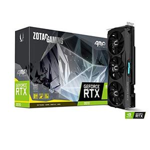 کارت گرافیک زوتک مدل ZOTAC GAMING GeForce RTX 2070 SUPER AMP Extreme-8GB ZOTAC GAMING GeForce RTX 2070 SUPER Twin Fan 8GB GDDR6 256-bit 14Gbps Gaming Graphics Card, IceStorm 2.0, Spectra Lighting, ZT-T20710F-10P