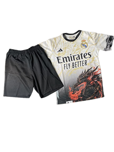 تیشرت شورت رئال طرح دراگون