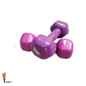 دمبل روکش‌دار 4 کیلوگرمی