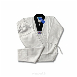 لباس شلوار تکواندو نخی درجه یک گلدوزی‌شده (Taekwondo Dobok Premium)